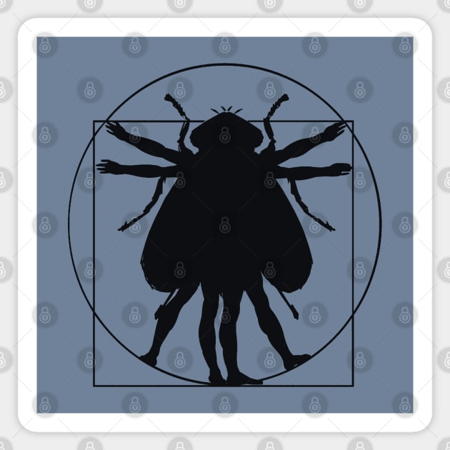 The Fly Sticker by JorisLAQ